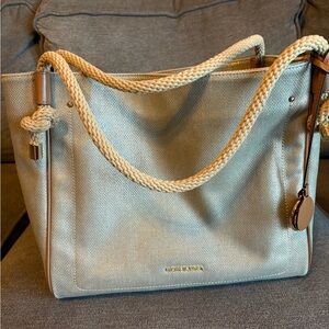 Michael Kors Tan Tote Bag with Rope Handles